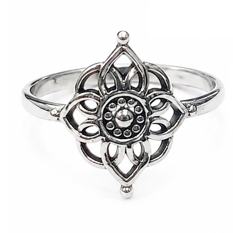 Handcrafted sterling silver filigree ring — Kagdi Jewellers artisan workshop, Jaipur